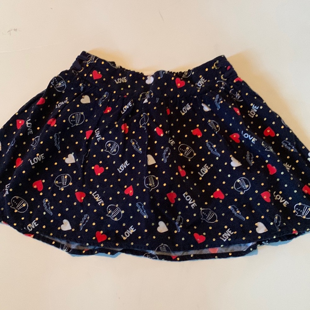 Justice skort size 8